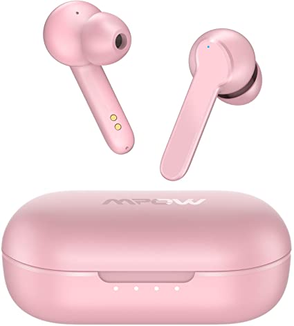 Pink Mpow Wireless Earbuds Mpow Headphones Pink Mpow CH6 Plus Kids