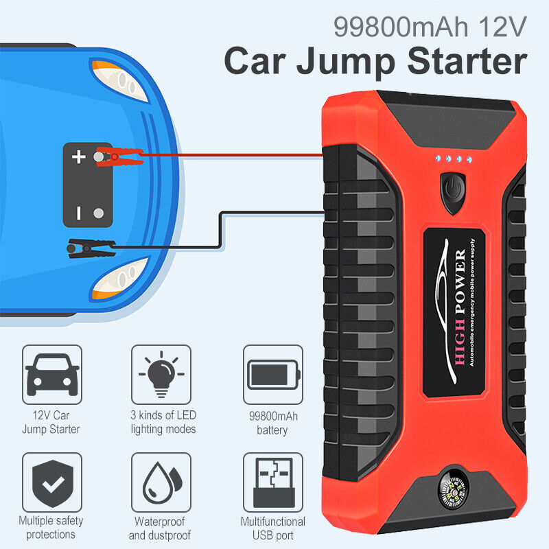 auto notstart power auto notstart power 99800mAh Auto-Notstartnetzteil 12V