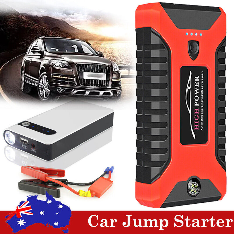 30000mAh 12V 1000A Car Jump Starter Power Bank for iPhone 12 11